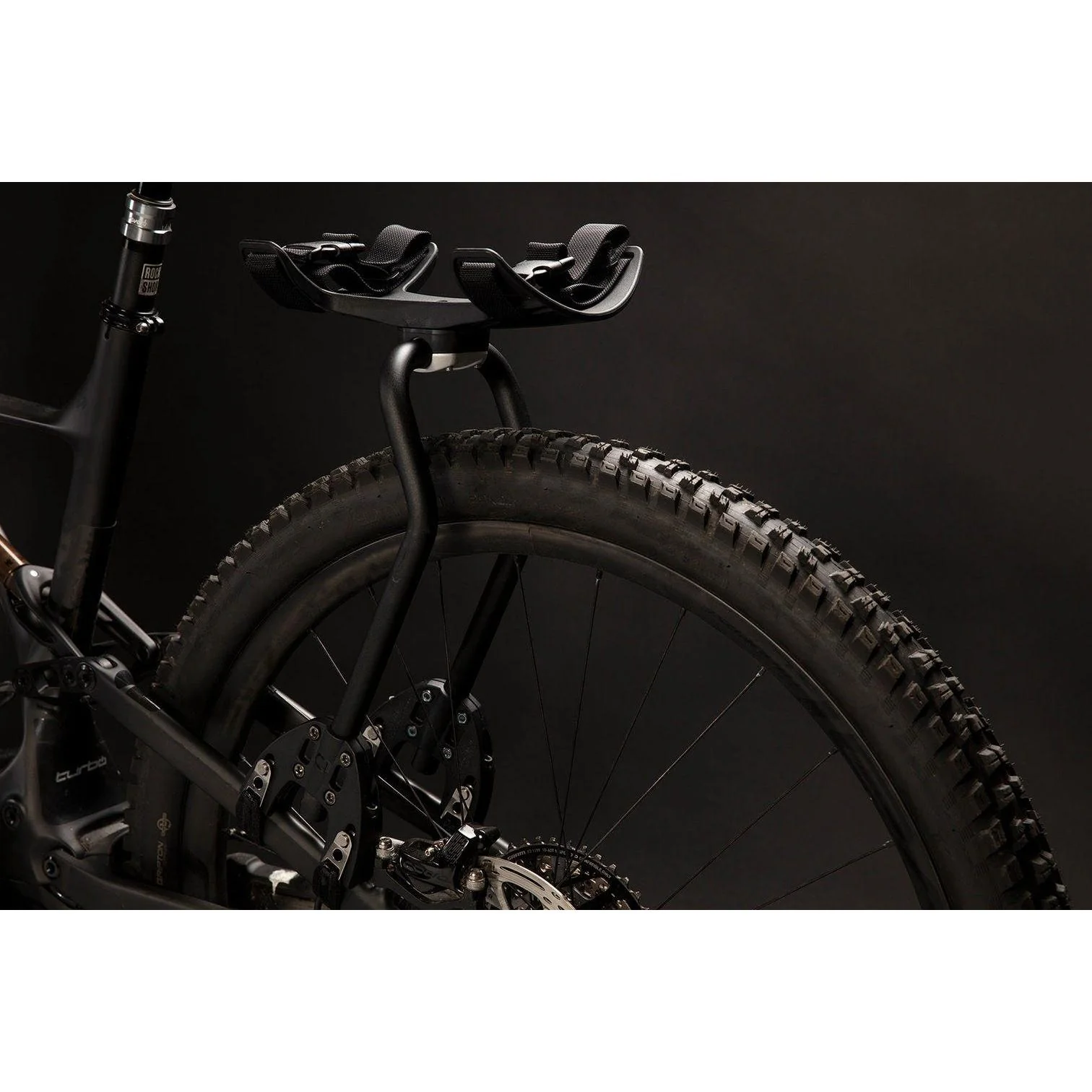 Aeroe Spider MTB Rear Rack Black - Image 4