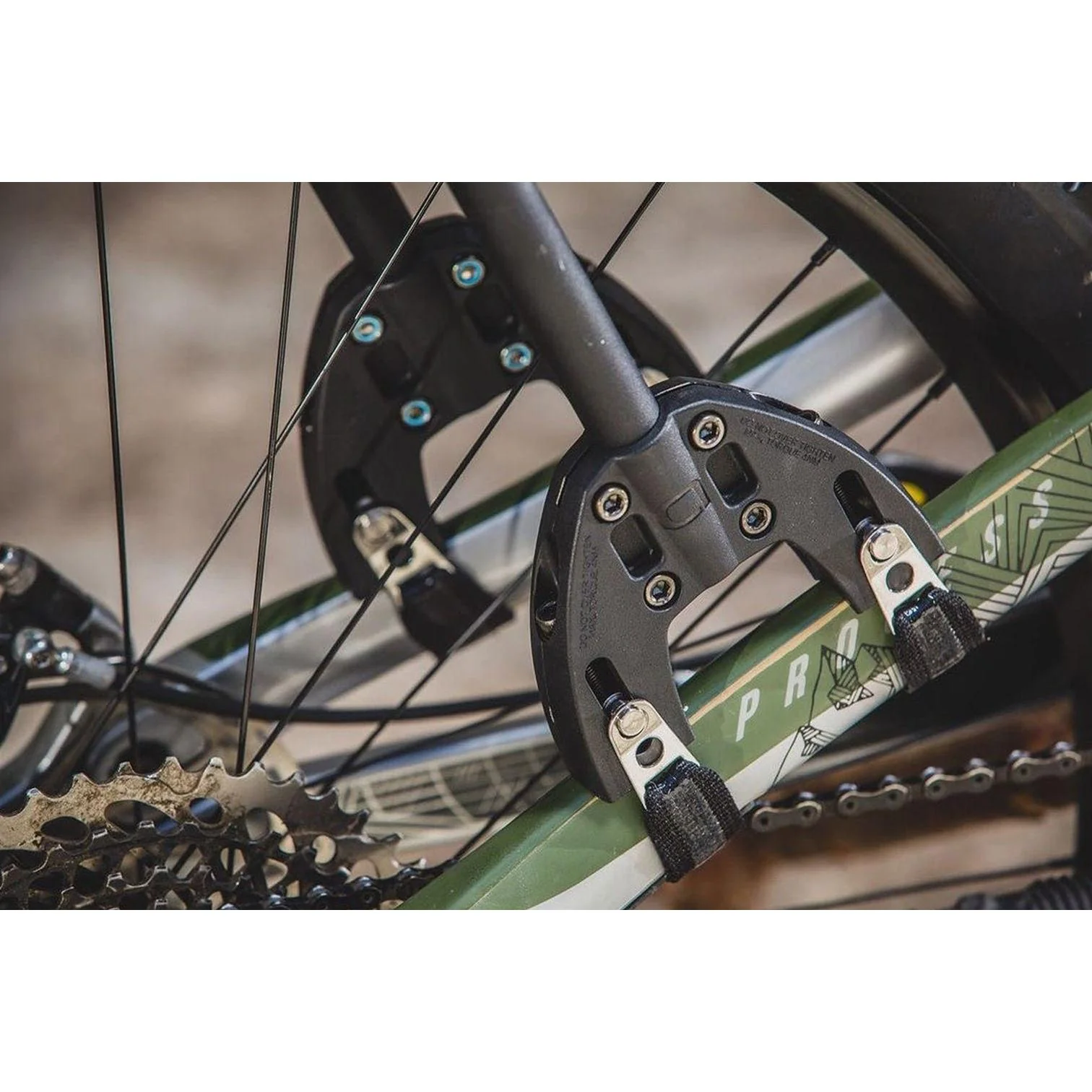 Aeroe Spider MTB Rear Rack Black - Image 5