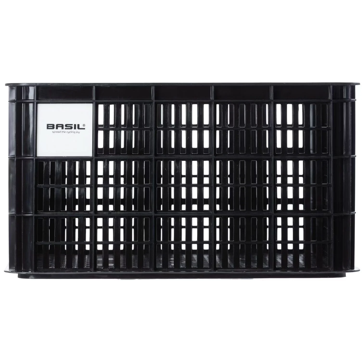 Basil Bicycle Crate Large 40L Recycled Plastic Black - Image 5