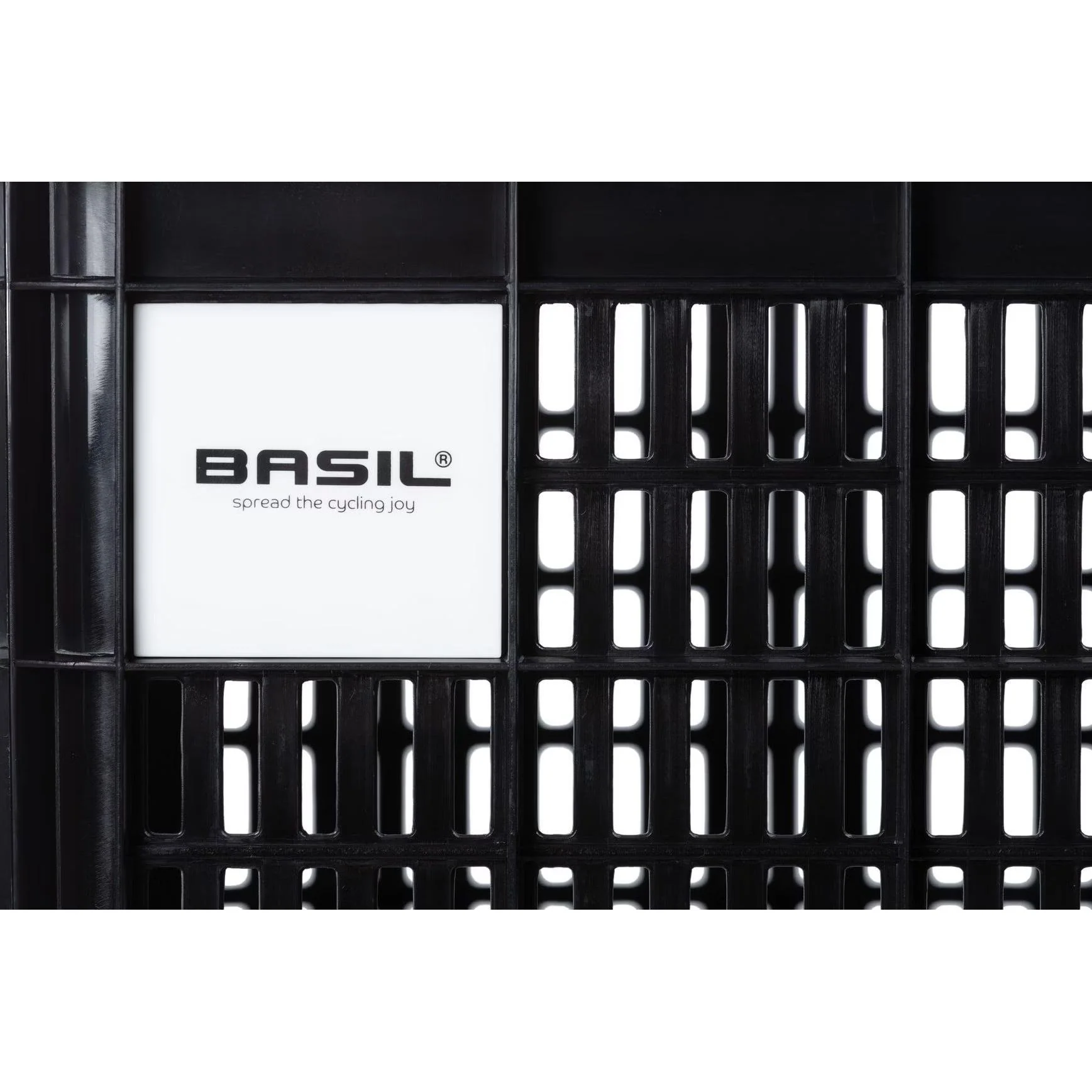 Basil Bicycle Crate Large 40L Recycled Plastic Black - Image 7