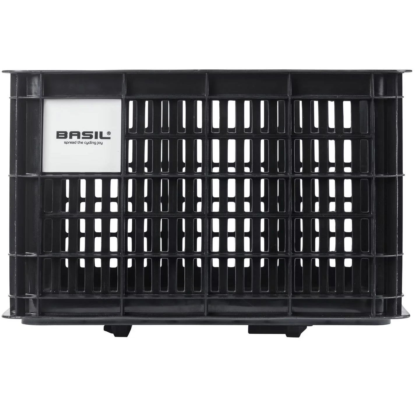 Basil Bicycle Crate MIK Medium 29.5L Recycled Plastic Black - Image 4