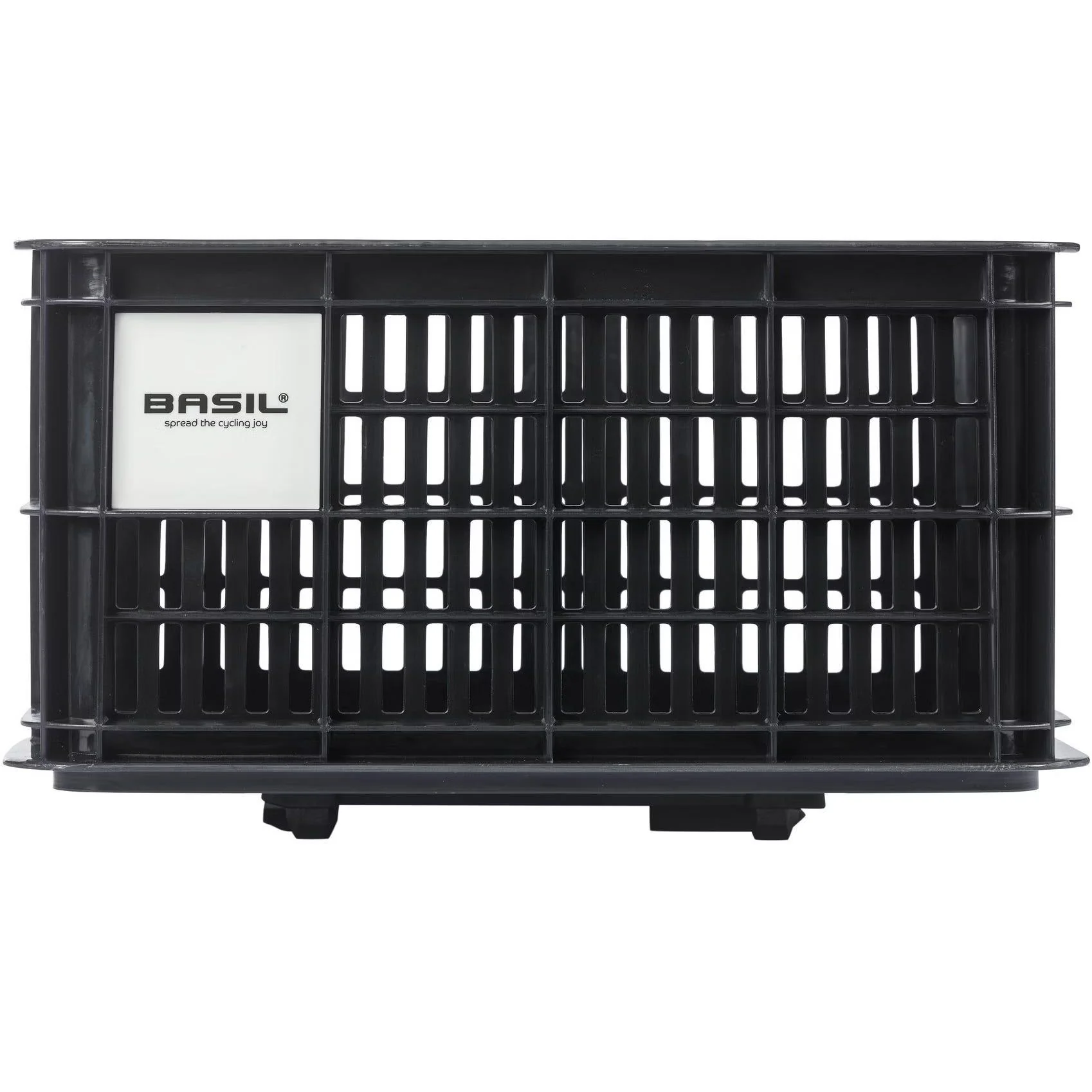 Basil Bicycle Crate MIK Small 17.5L Recycled Plastic Black - Image 3