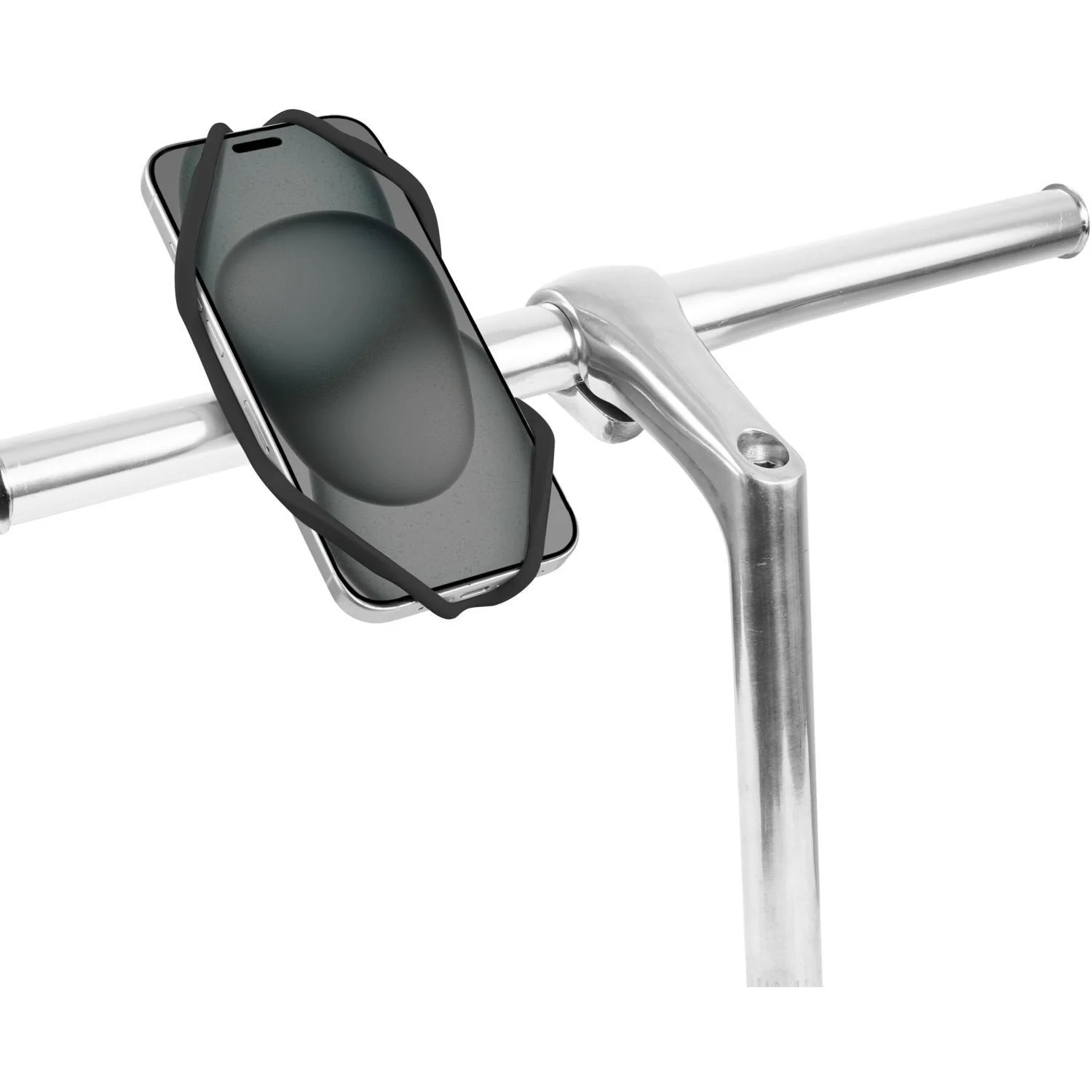 Bone Collection Bike Tie 5 Handlebar Phone Holder Black - Image 5