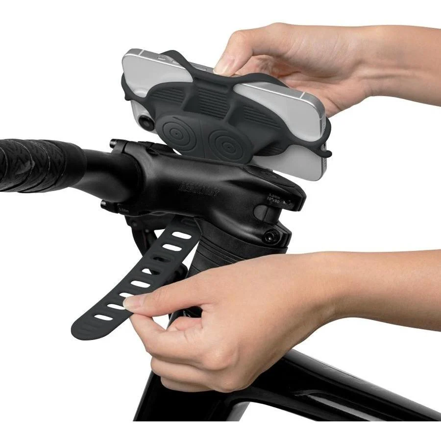 Bone Bike Tie 5 Pro Stem Phone Holder Black - Image 5