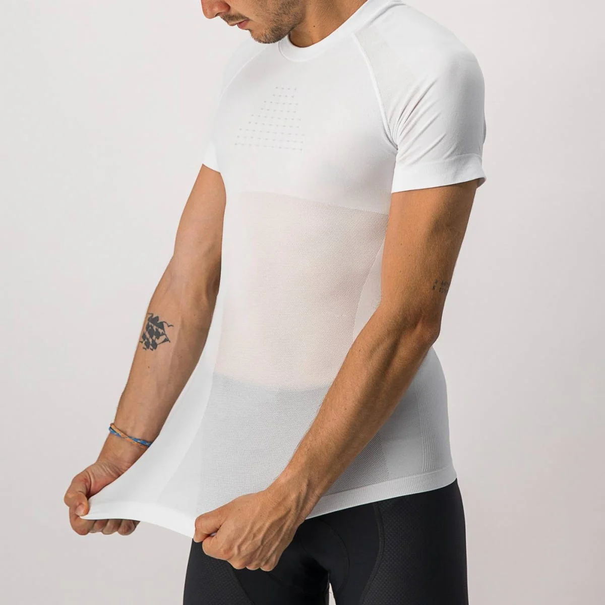Castelli Core Seamless Base Layer White - Image 4