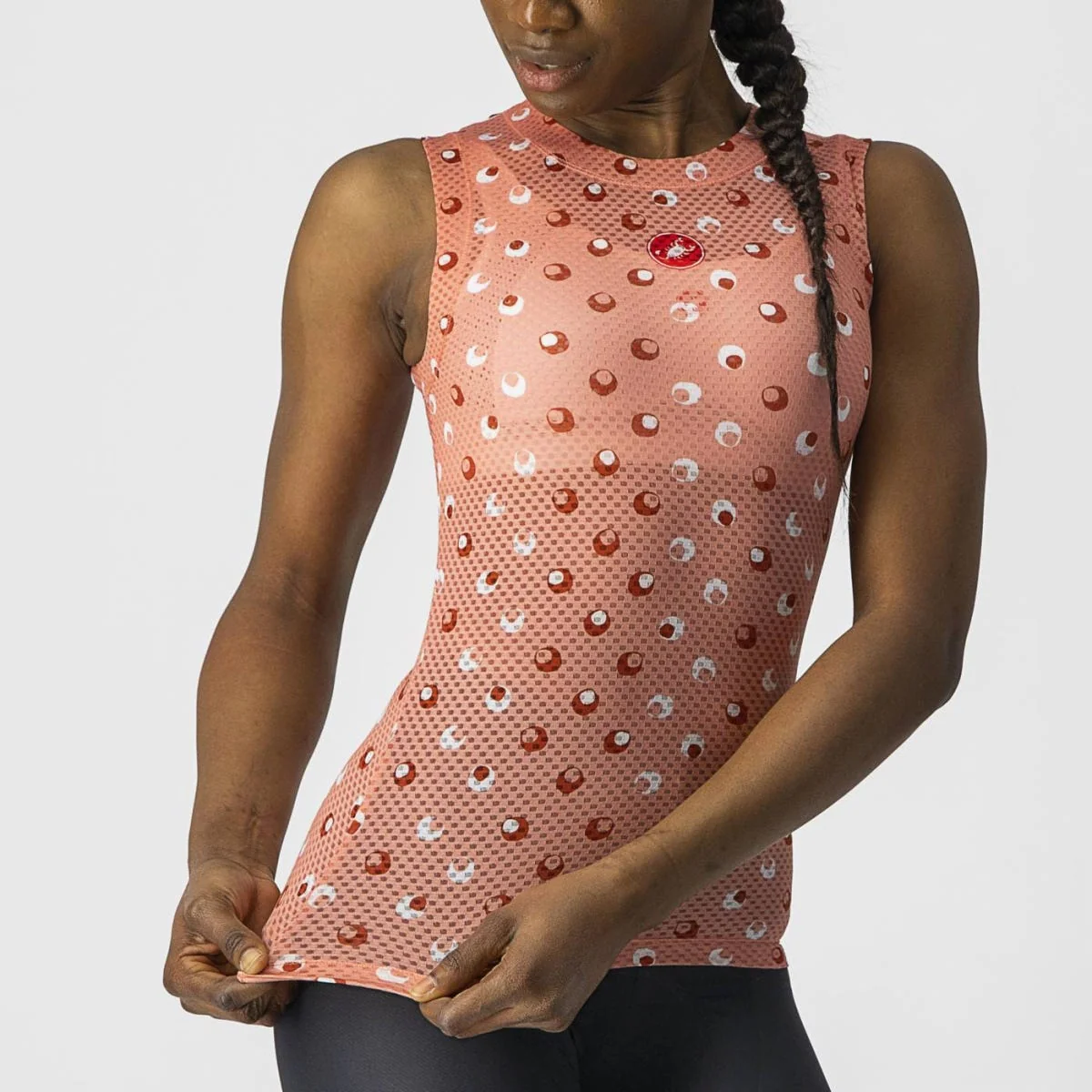 Castelli Pro Mesh 3.0 Women's Base Layer Blush - Image 3