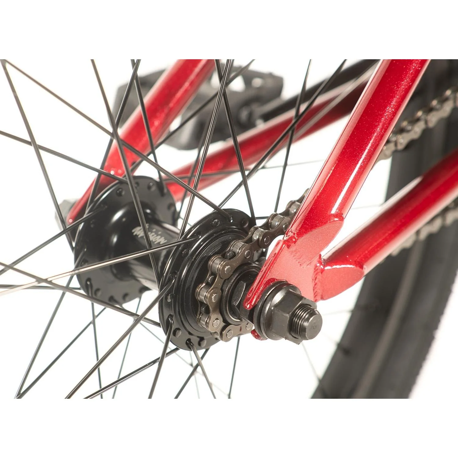 Division Blitzer 20'' BMX Bike Metal Red - Image 11