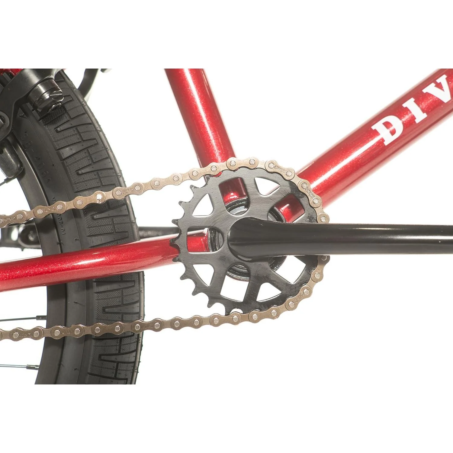 Division Blitzer 20'' BMX Bike Metal Red - Image 6