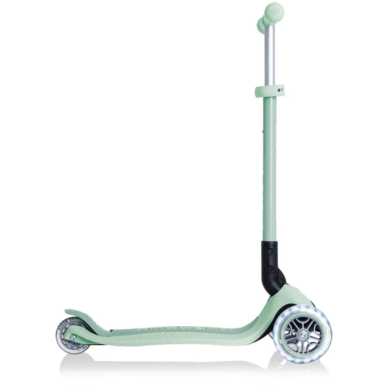 Globber Ecologic Primo Foldable Scooter With Lights Pistachio - Image 3