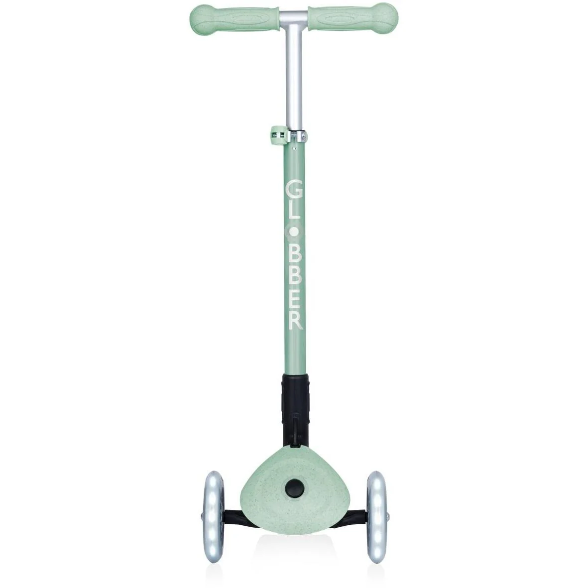 Globber Ecologic Primo Foldable Scooter With Lights Pistachio - Image 6