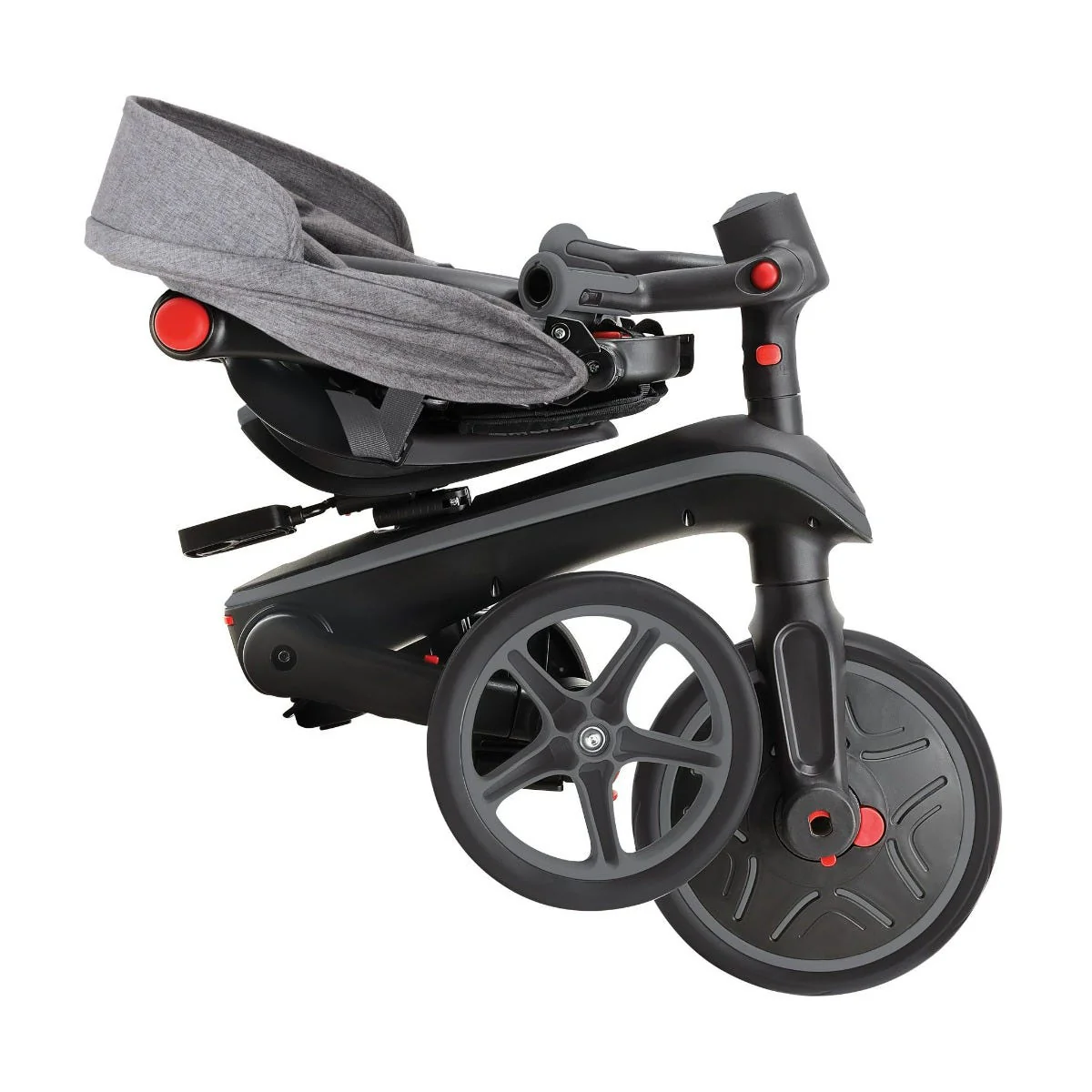 Globber Explorer Foldable 4in1 Kids Trike Grey - Image 15