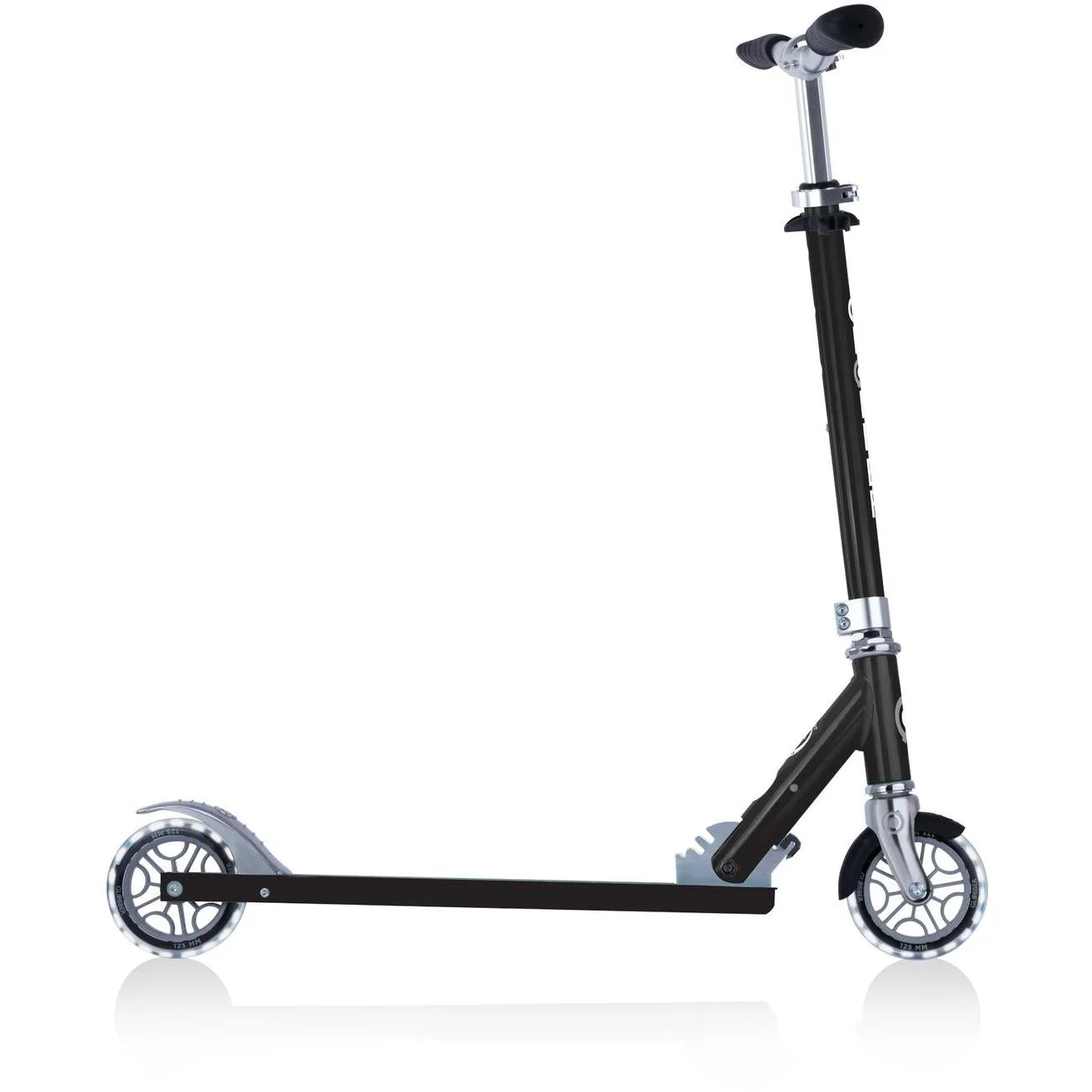 Globber Flow Element Kids Scooter with Light Up Wheels Black - Image 4