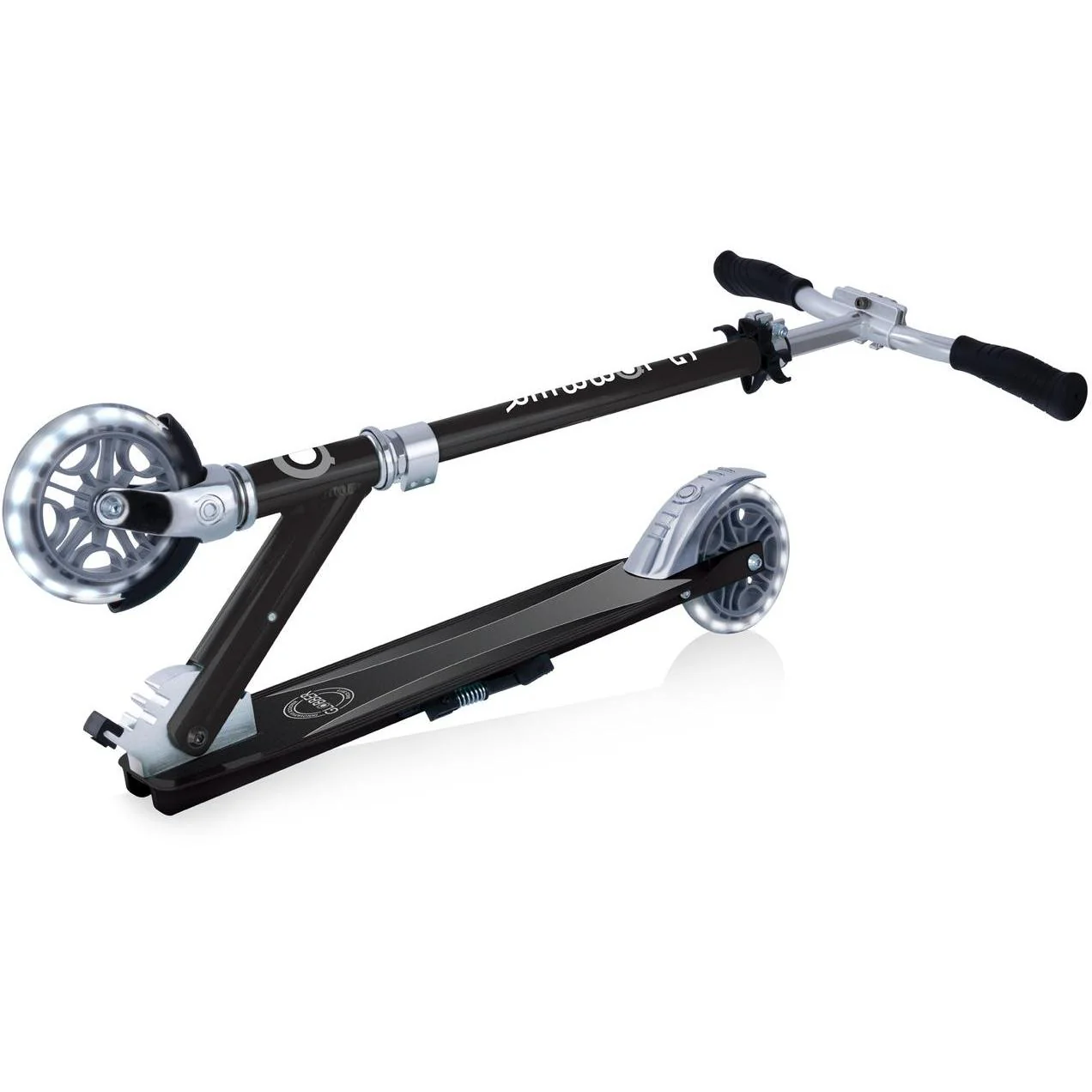 Globber Flow Element Kids Scooter with Light Up Wheels Black - Image 9