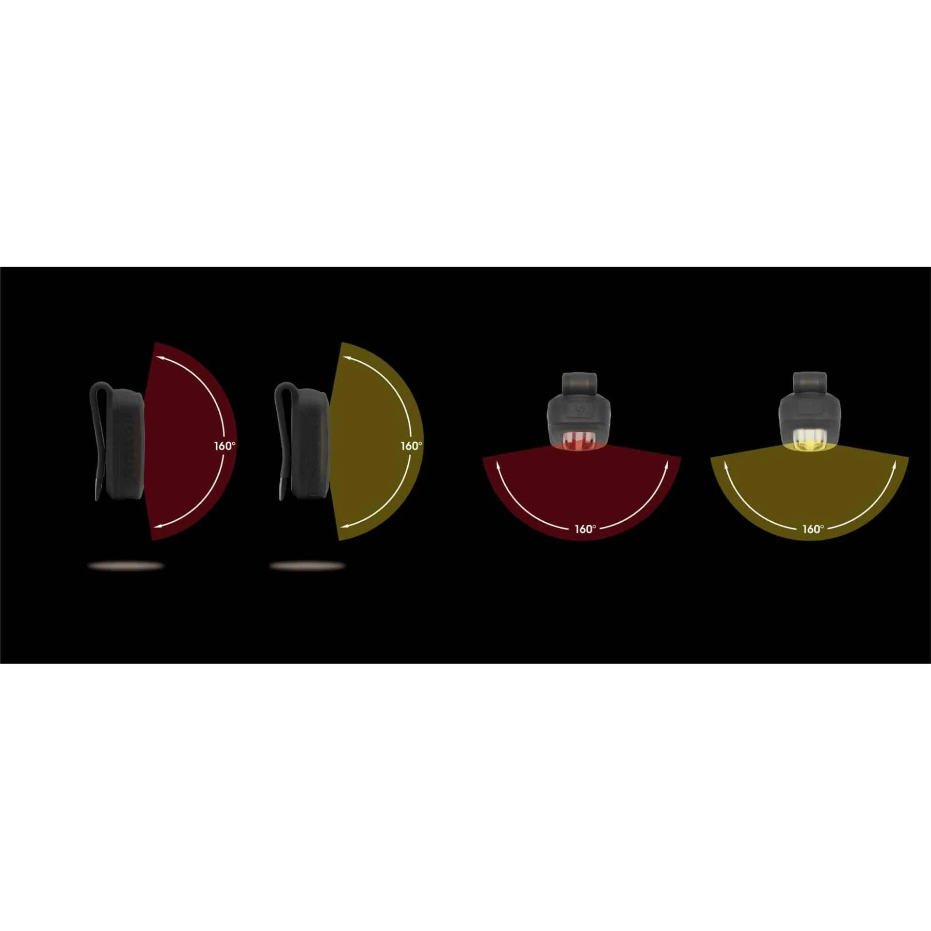Moon Zircon Rear Light 90 Lumens Black - Image 4