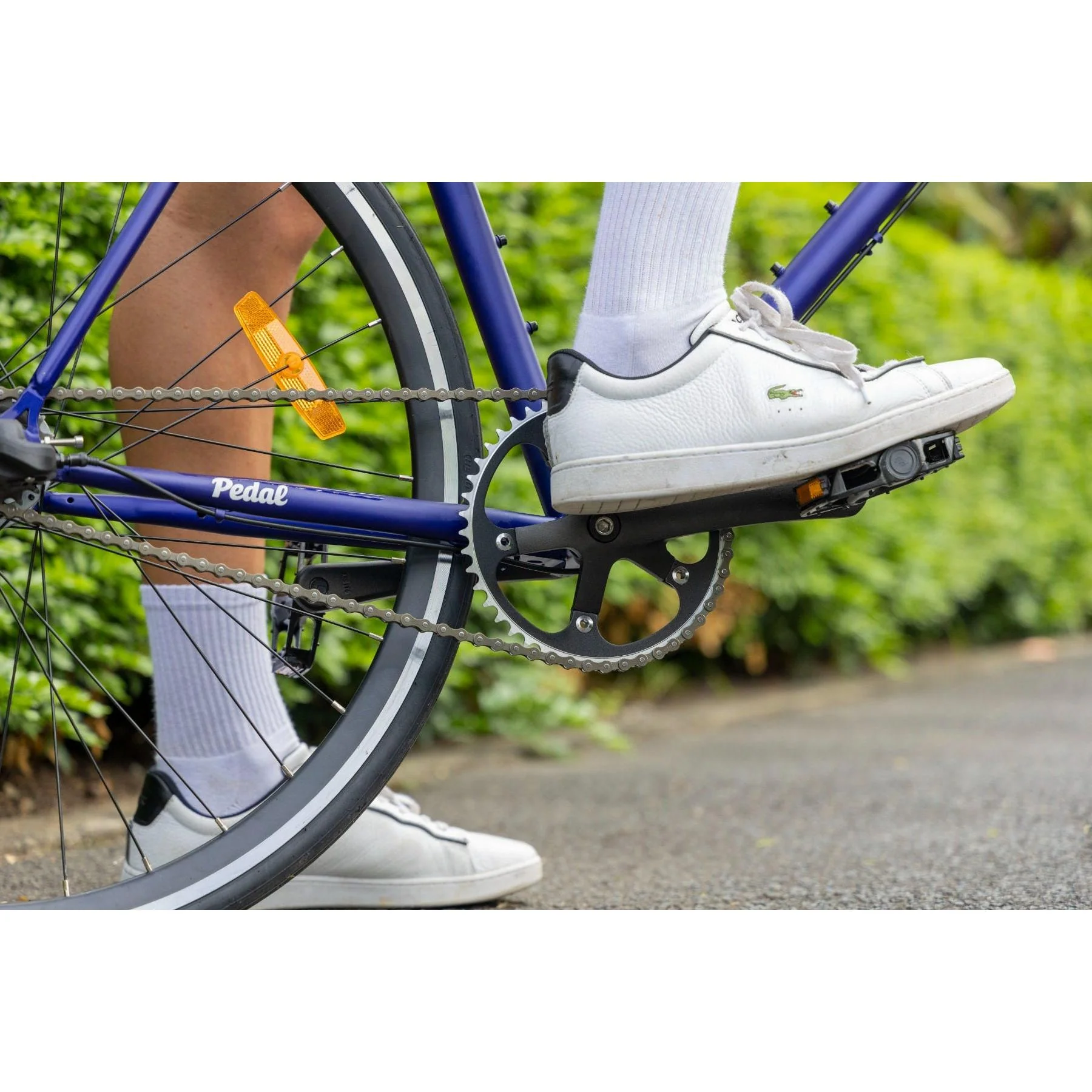 Pedal Messenger 3 Berlin Flat Bar Road Bike Midnight Blue - Image 16