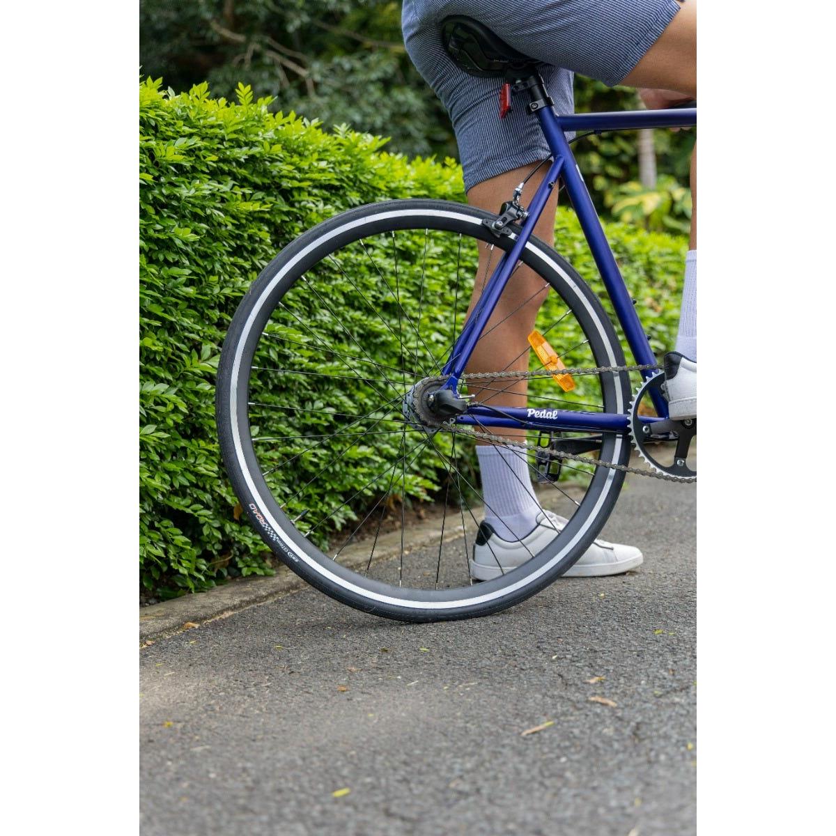Pedal Messenger 3 Berlin Flat Bar Road Bike Midnight Blue - Image 17