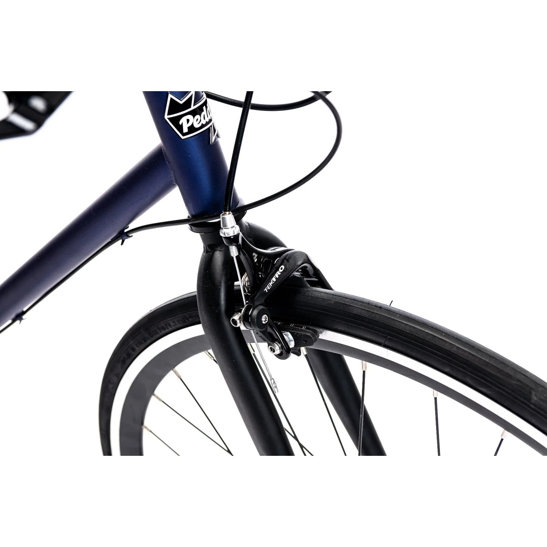 Pedal Messenger 3 Berlin Flat Bar Road Bike Midnight Blue - Image 5