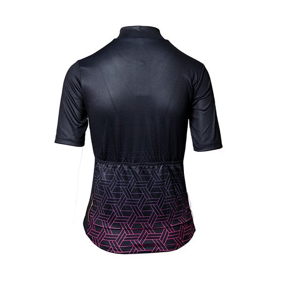 Pedal Womens Short Sleeve Jersey Black Pink - Image 3