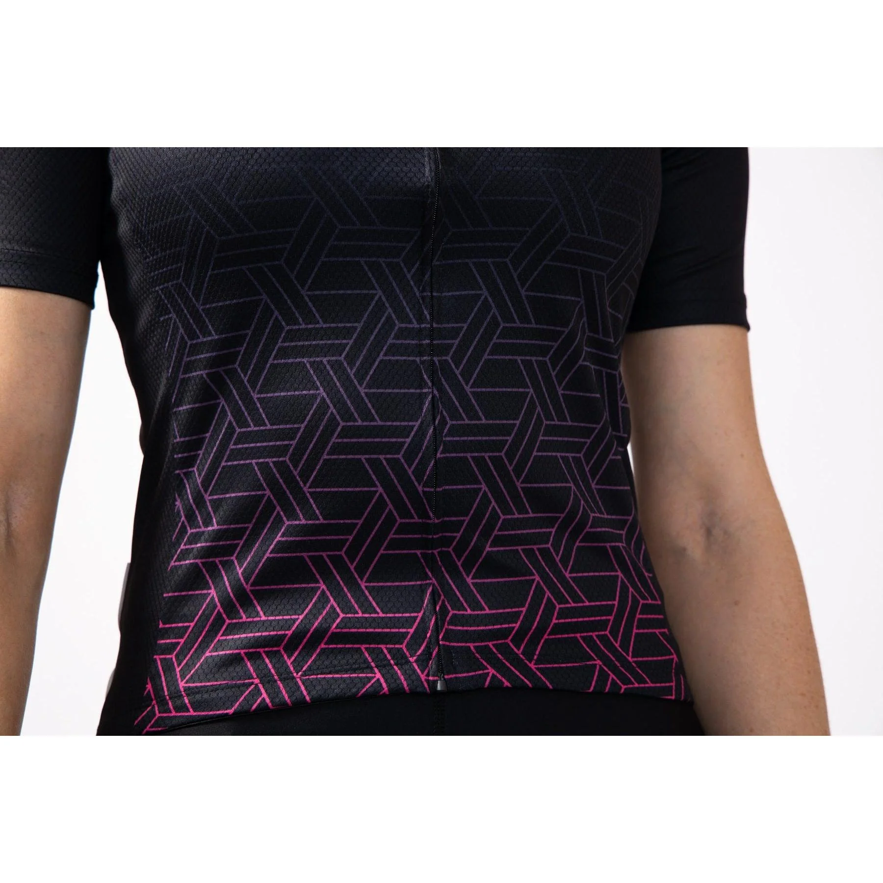 Pedal Womens Short Sleeve Jersey Black Pink - Image 5