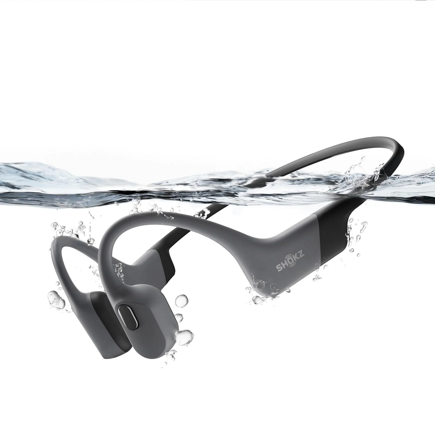 Shokz OpenSwim Pro Waterproof Headphones Grey - Image 5