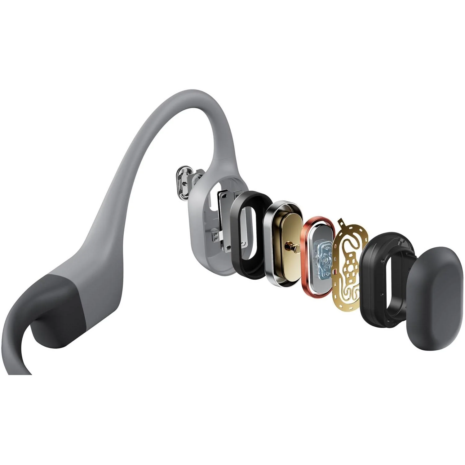 Shokz OpenSwim Pro Waterproof Headphones Grey - Image 7