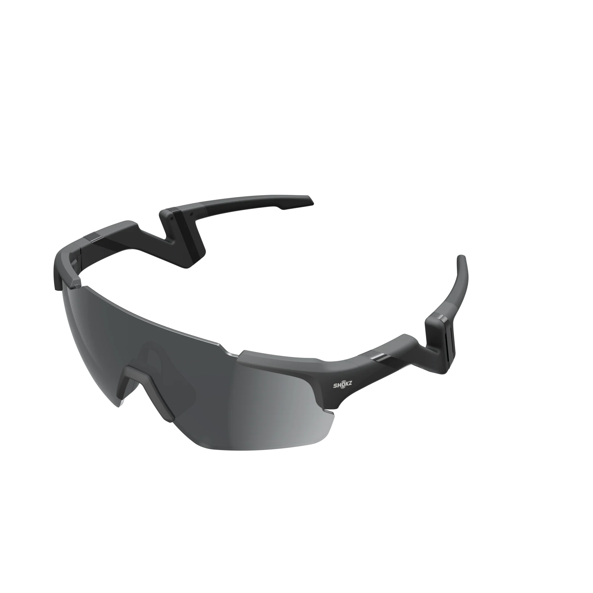 Shokz Roadwave Sport Audio Sunglasses Black - Image 5