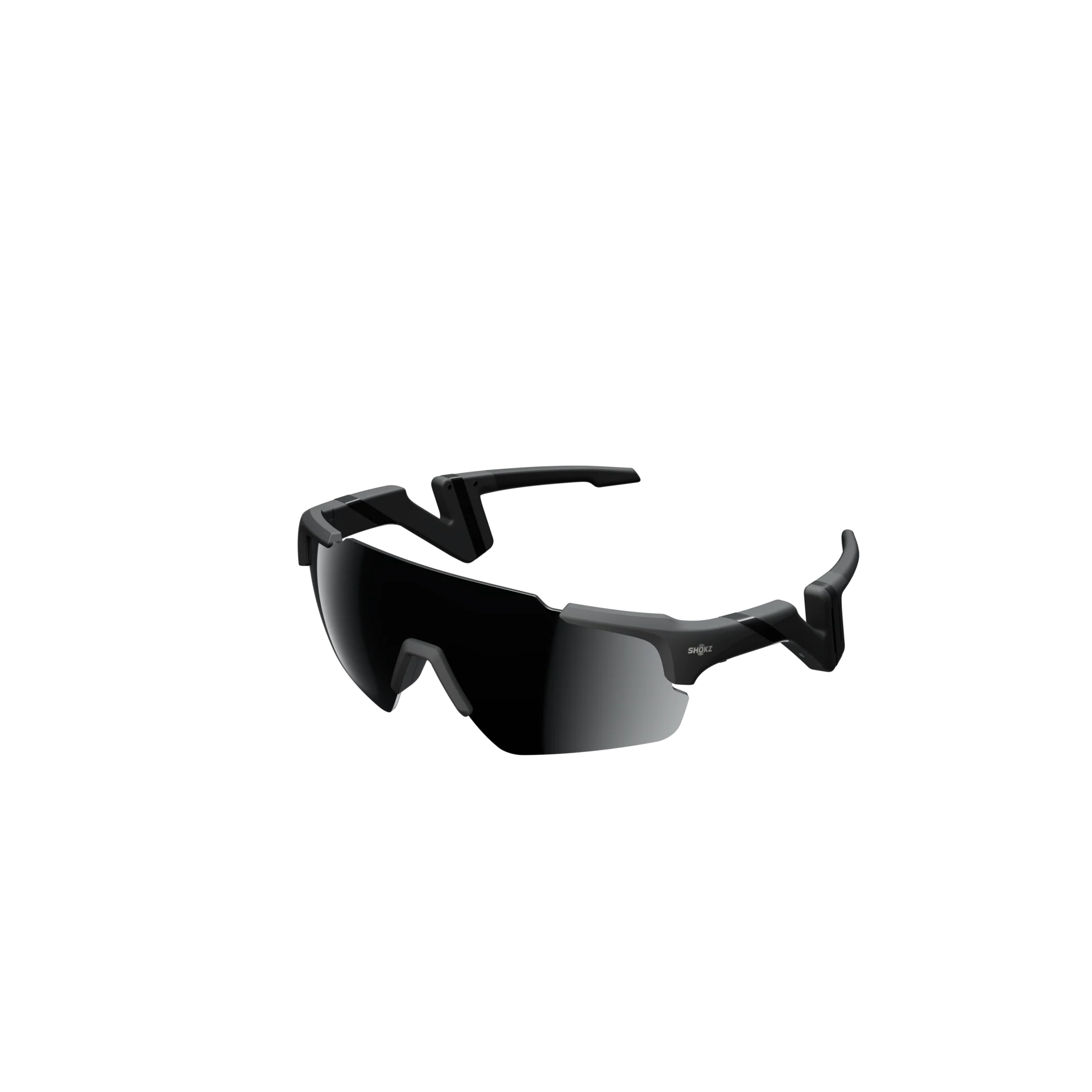 Shokz Roadwave Sport Audio Sunglasses Black - Image 6