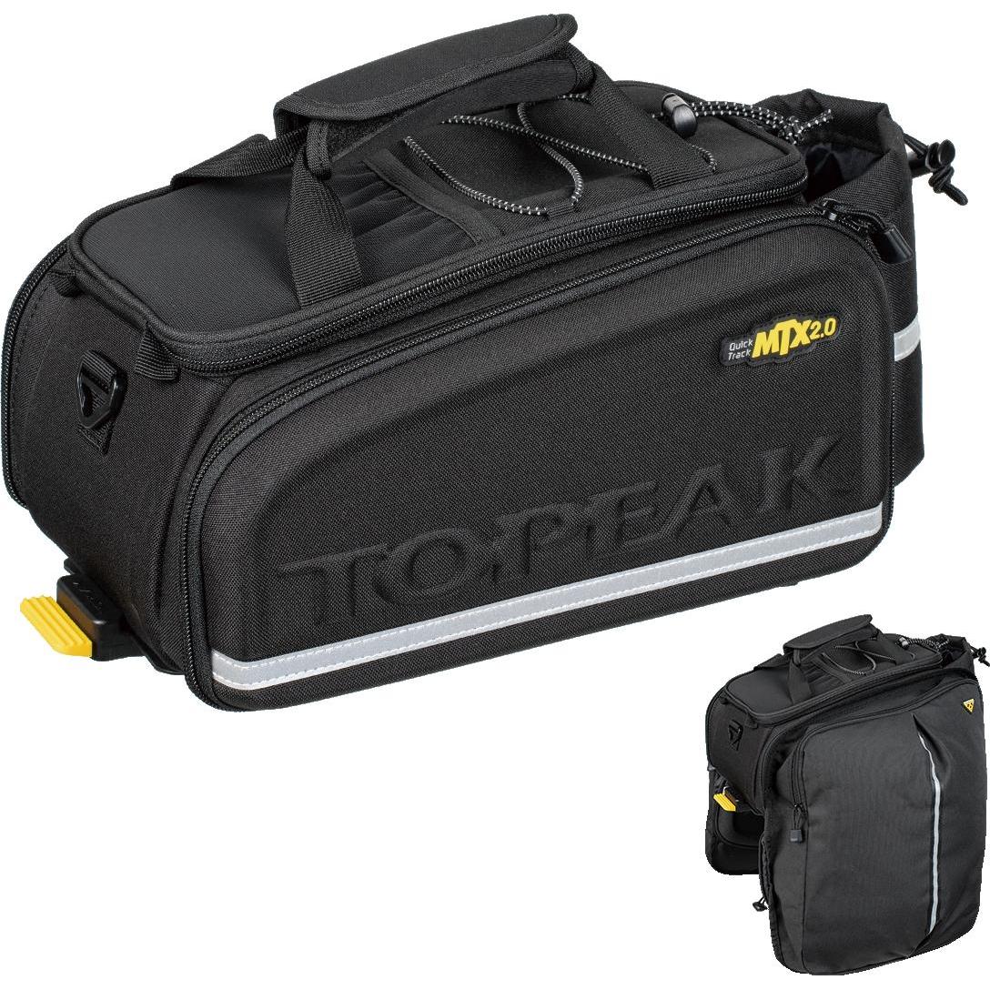 Topeak MTX 2.0 EXP Expandable Trunk Bag 16.6L Black - Image 3