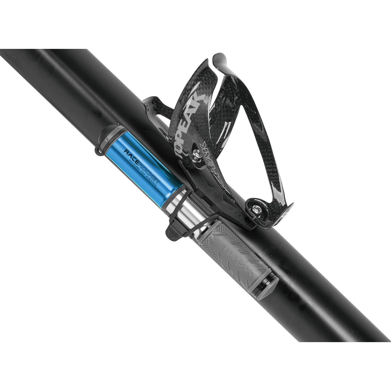 Topeak RaceRocket Minipump Hand Pump Dark Blue - Image 3